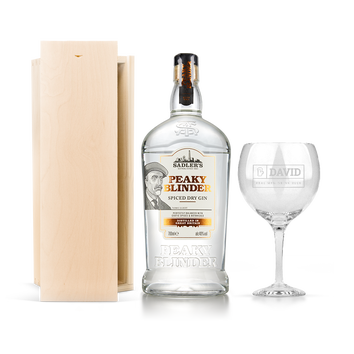 Gin gift set - Peaky Blinders