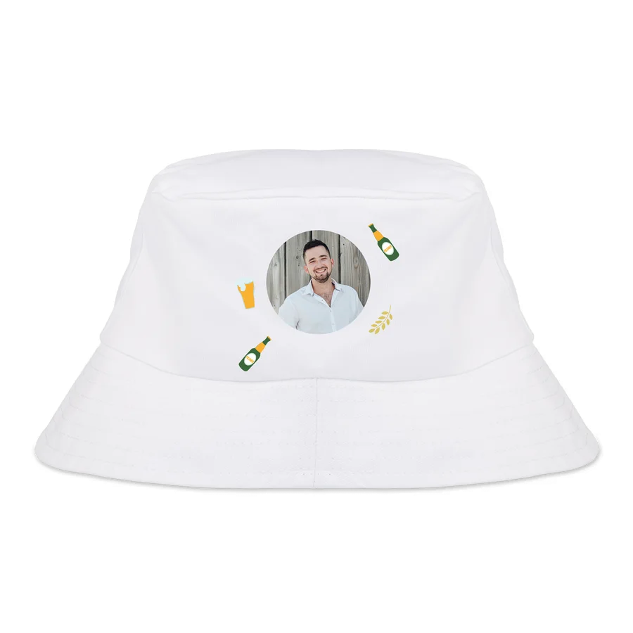 Bob personnalisé - Blanc