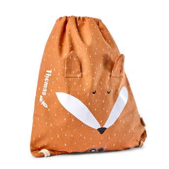 Personalised drawstring bag - Fox