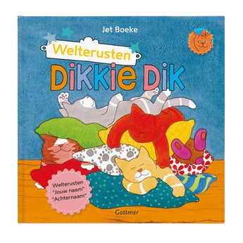 Boek met naam - Dikkie Dik welterusten - Softcover