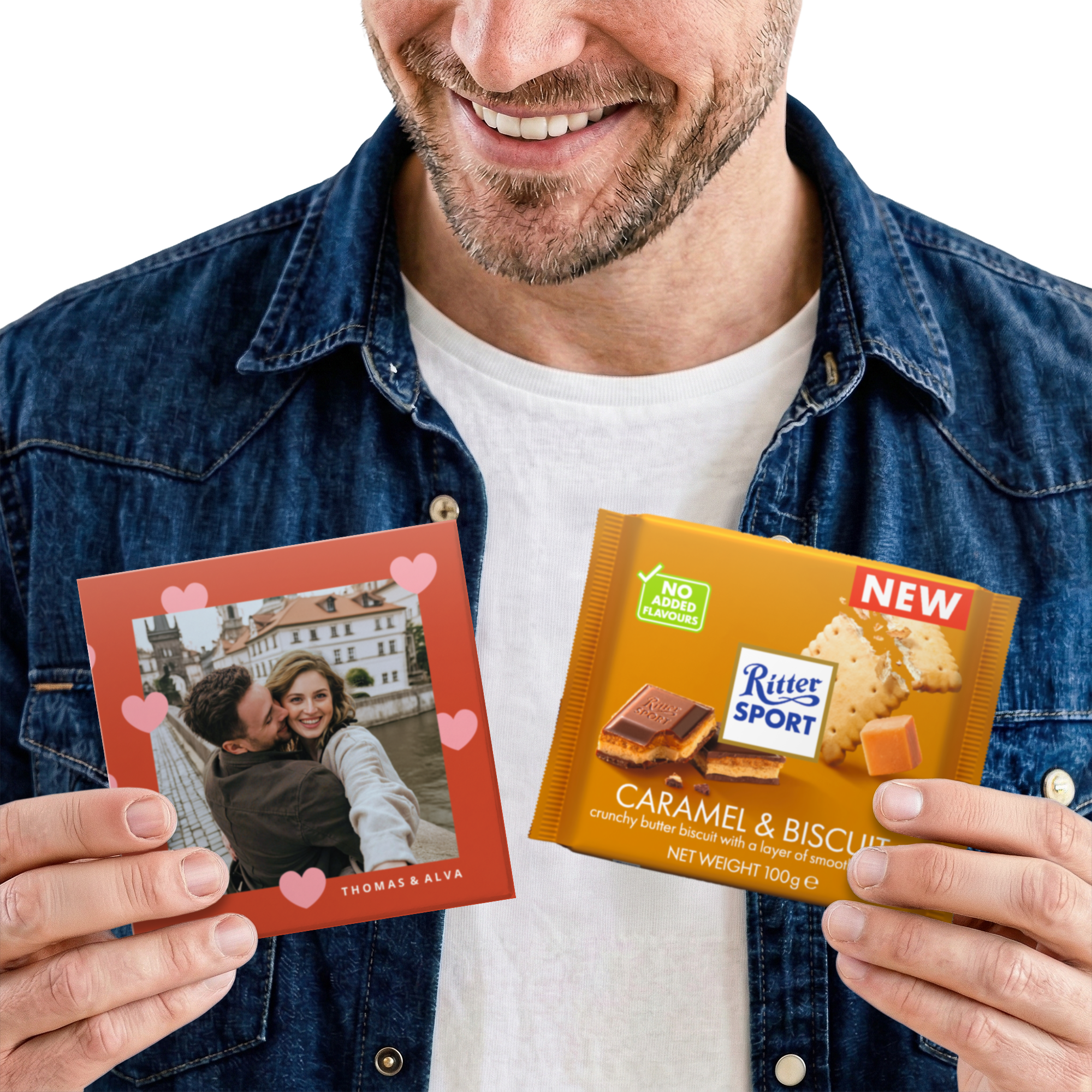 Personaliserad Ritter Sport choklad