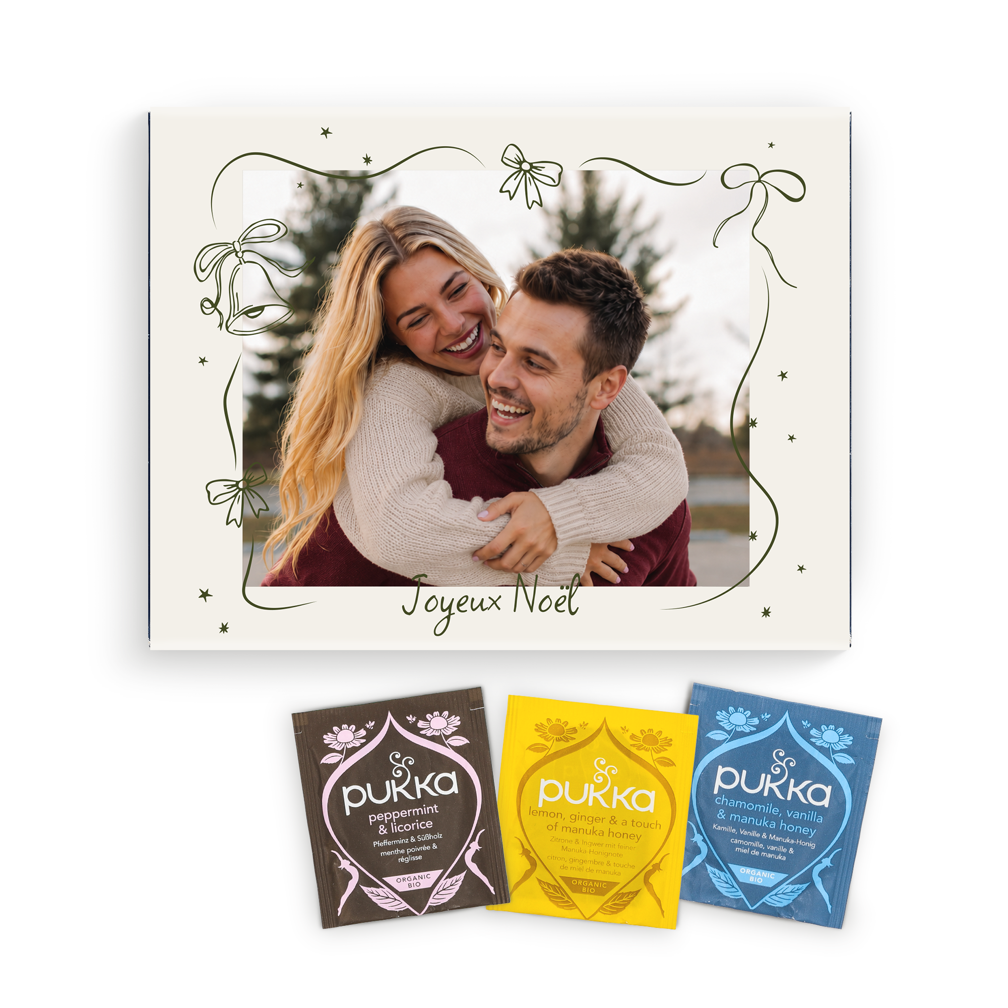 Calendrier de l'Avent thé avec votre propre design - Pukka