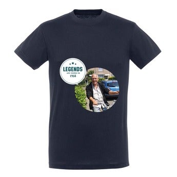 T-shirt - Herre - Navy - L