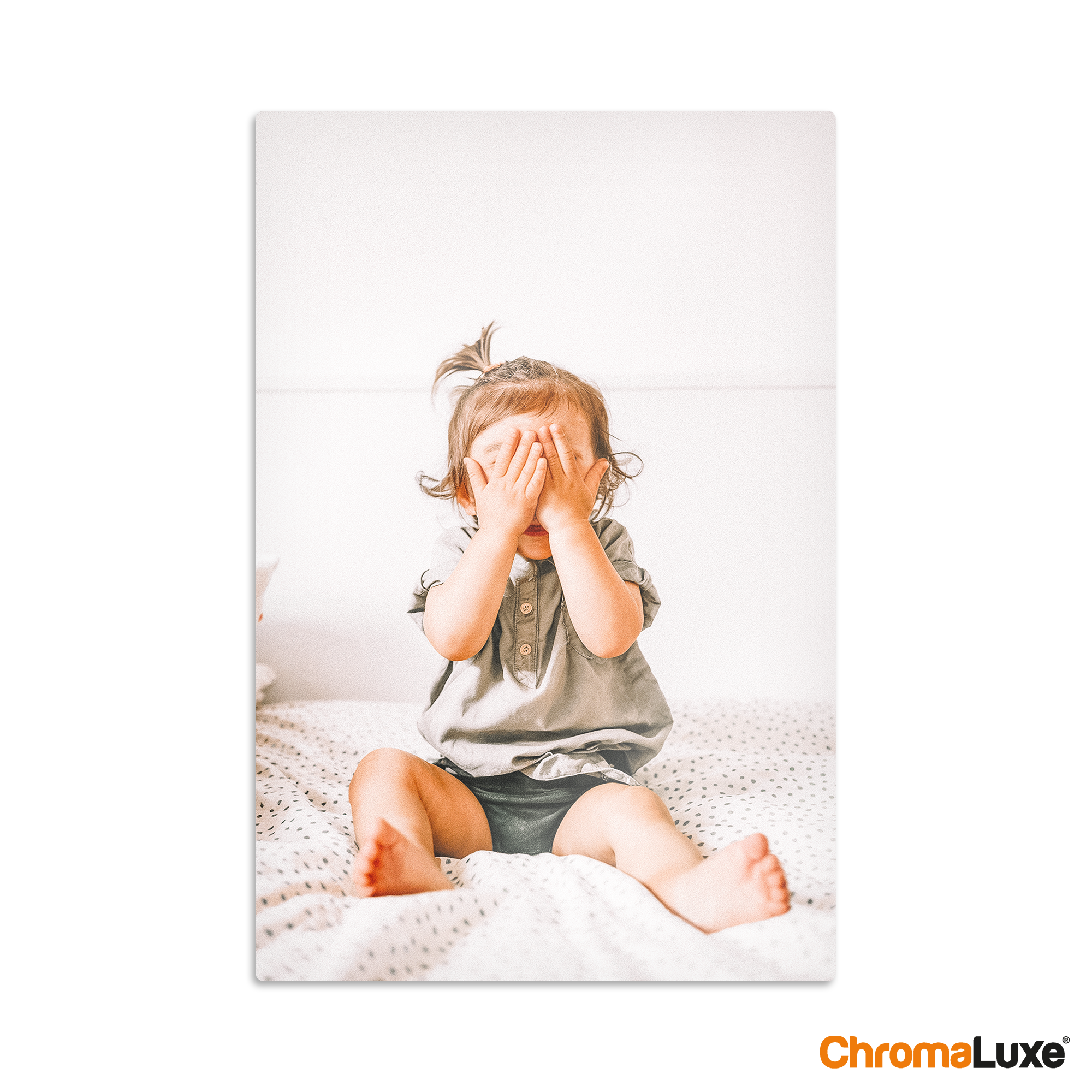 Cópias da foto de alumínio - Branco (Chromaluxe)