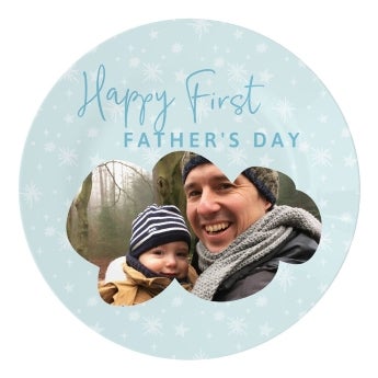 Father's Day plate