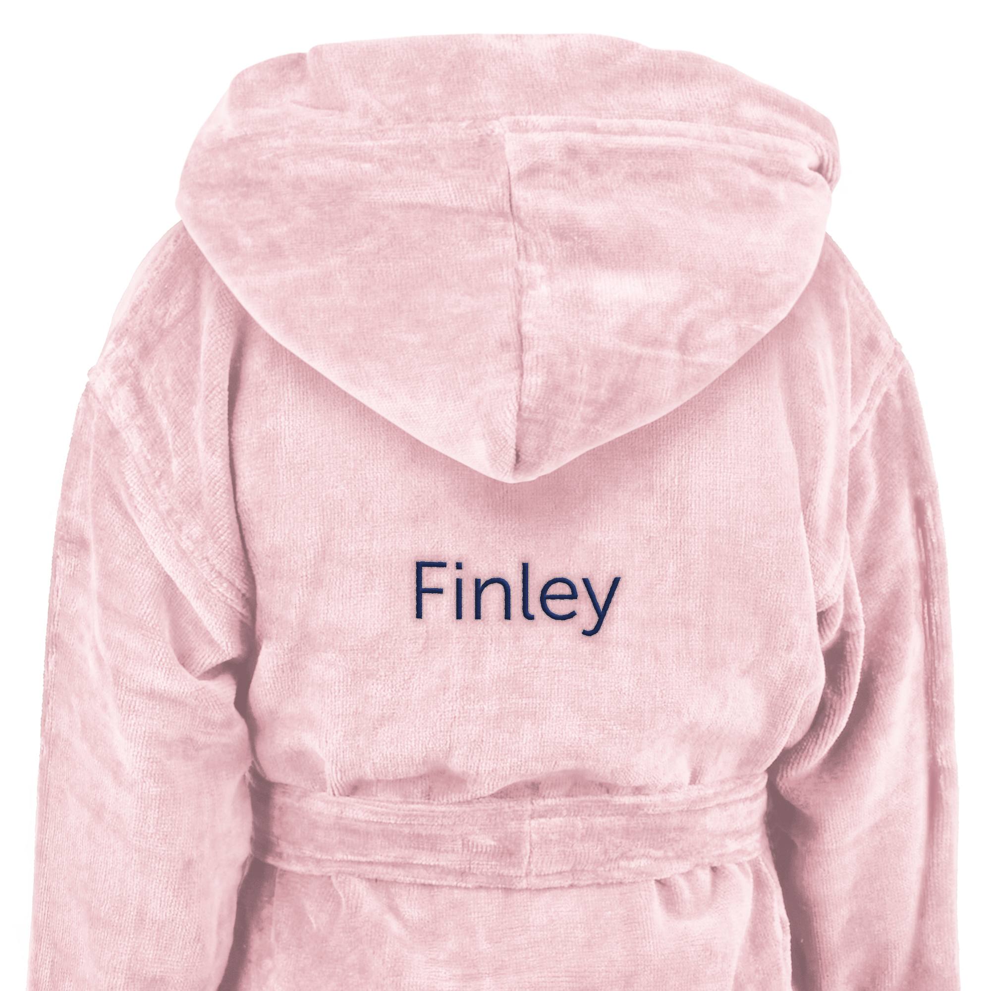 Personalised kids bathrobe - Pink - 4-6 yrs