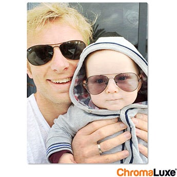 Chromaluxe Aluminium photo - Brushed - 40x60cm