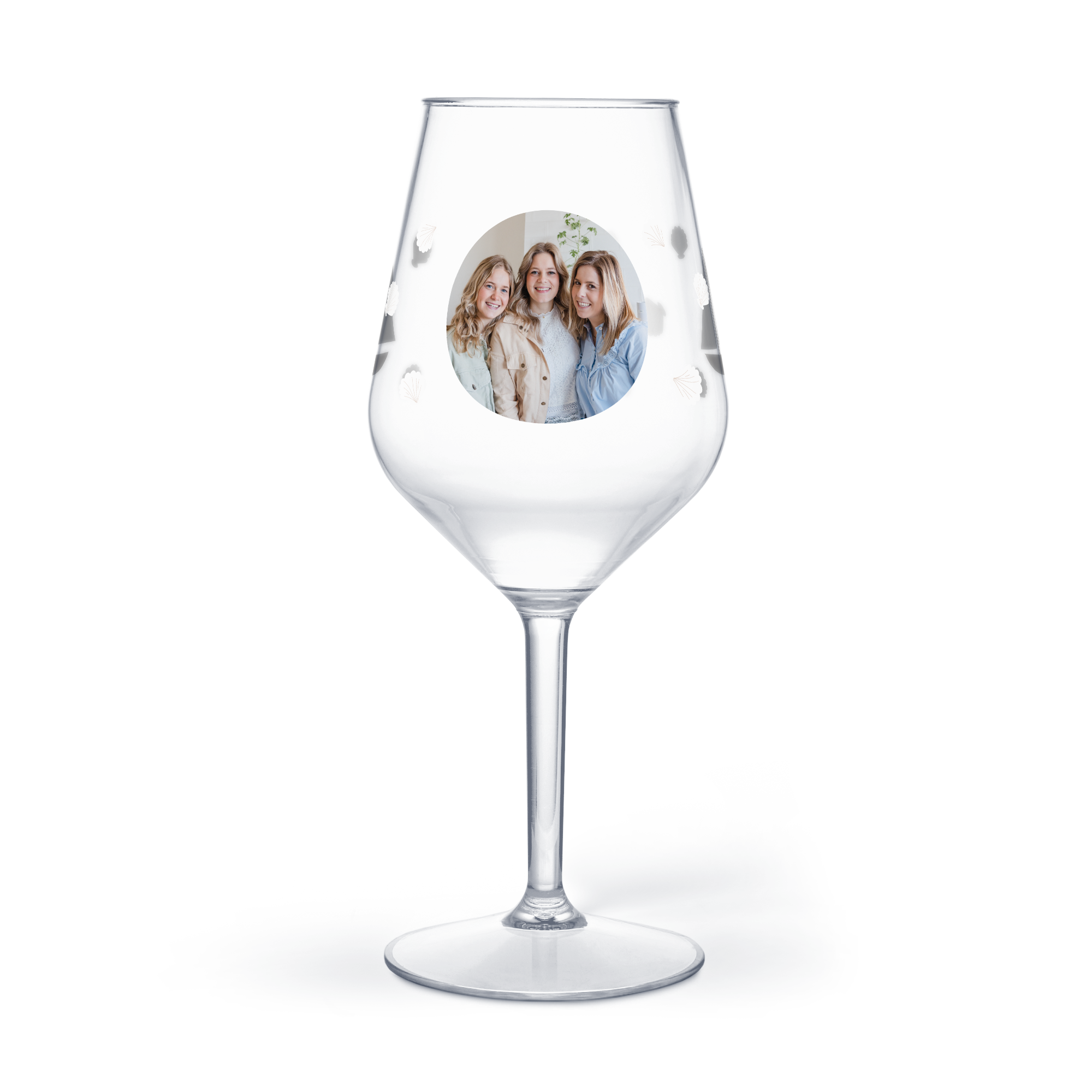 Kunststoff Weinglas