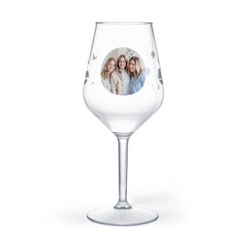 Plastik Weinglas bedrucken
