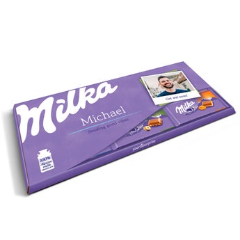 Giant Milka-sjokolade