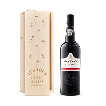 Personalised Port - Graham's Fine Ruby
