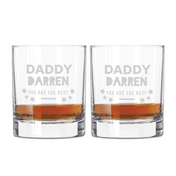 Apák Napi whiskys pohár készlet