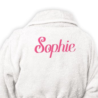 Children's Bathrobe – White (80-92)