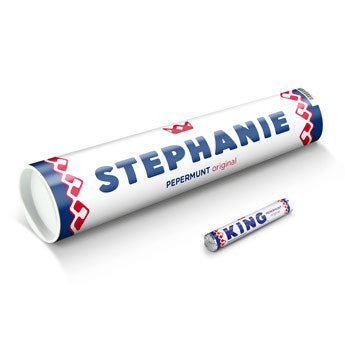 Personalised XXL KING peppermint tube
