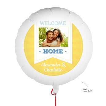 Ballon - Willkommen zu Hause
