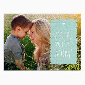 Personalised jigsaw puzzle - Mother's Day - 500 pcs