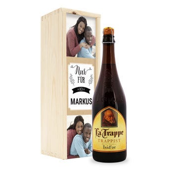 Personalisiertes Bier - La Trappe Isid'or  