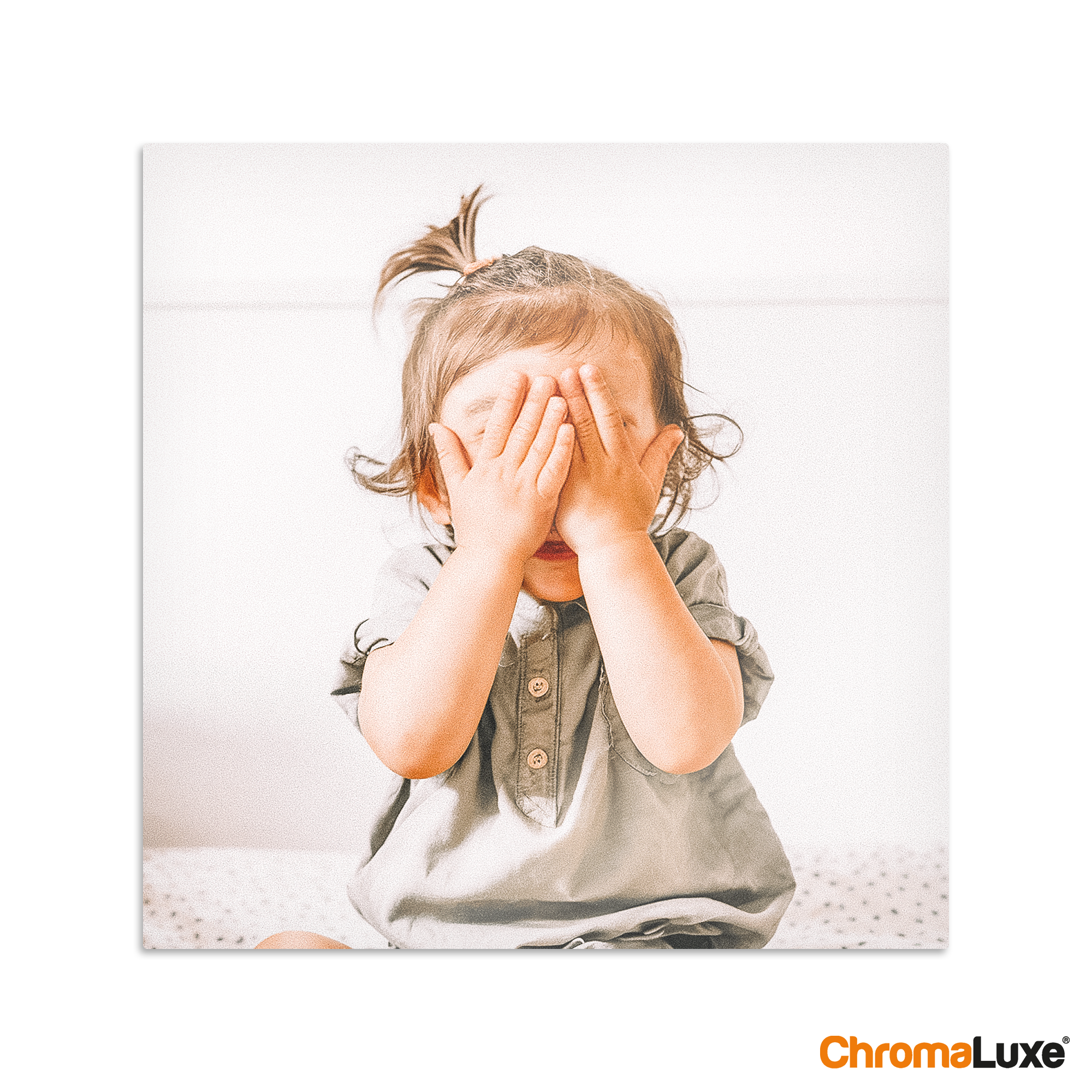 Cópias da foto de alumínio - Branco (Chromaluxe)