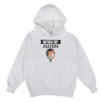 Personalised hoodie - Children - Grey - 8 yrs