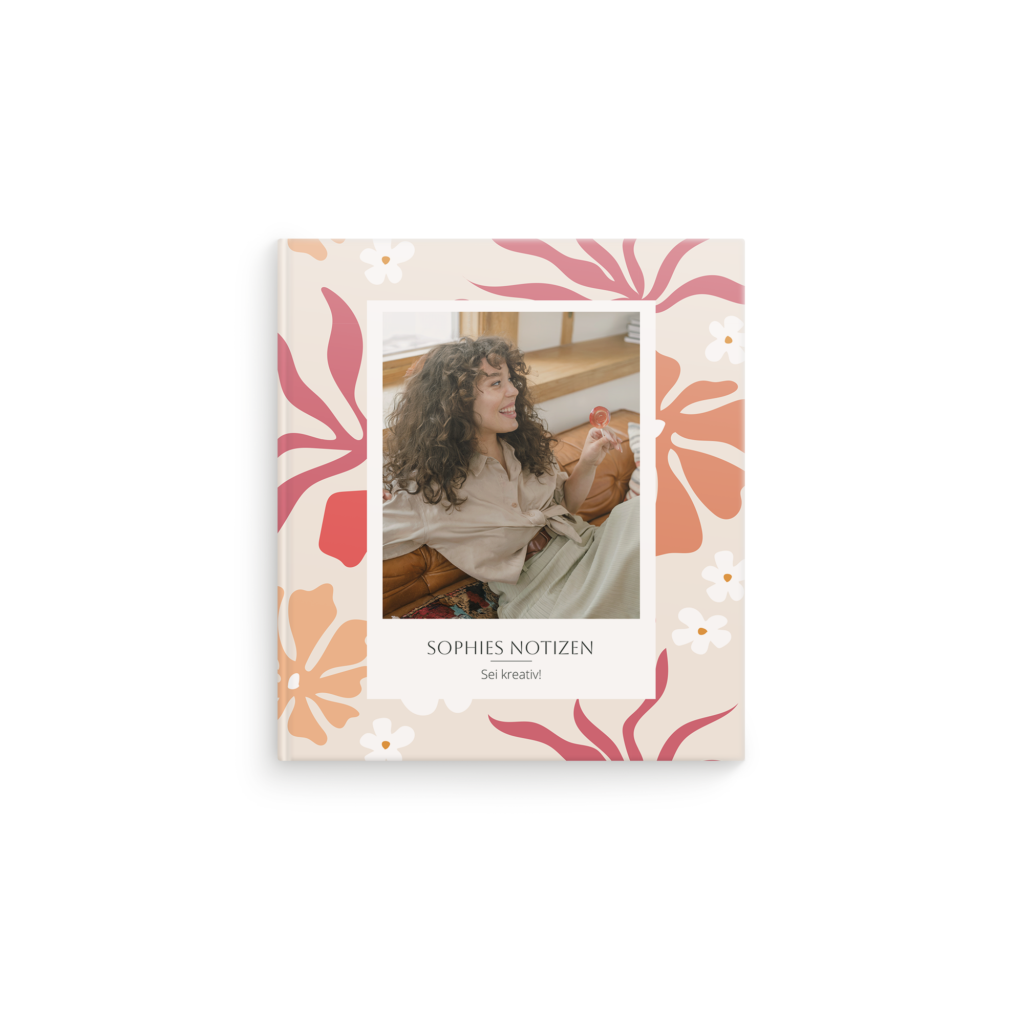 Personalisiertes Notizbuch - Punktraster - 17 x 19 cm - Hardcover