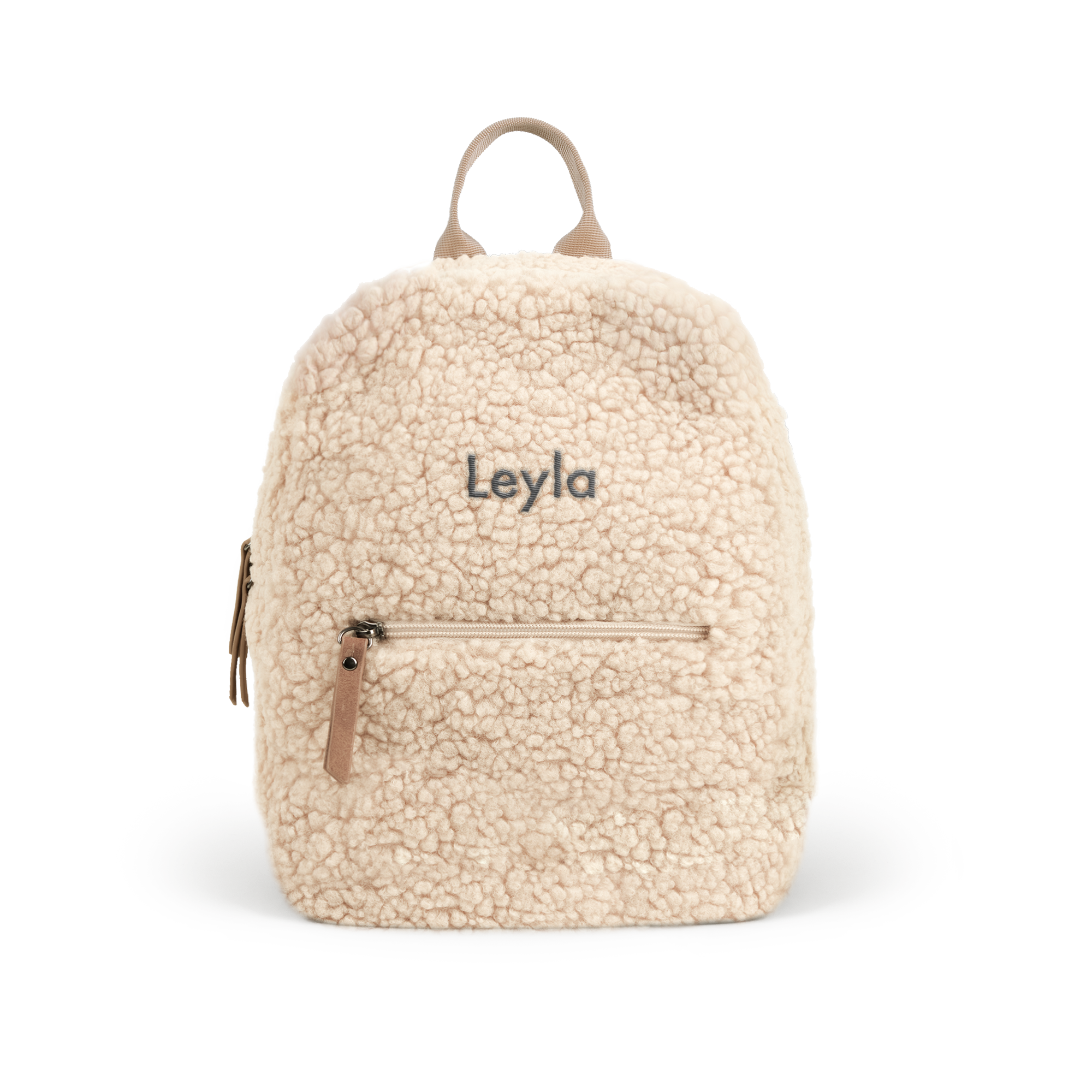 Personalisierter Teddy-Rucksack - Kind - Beige