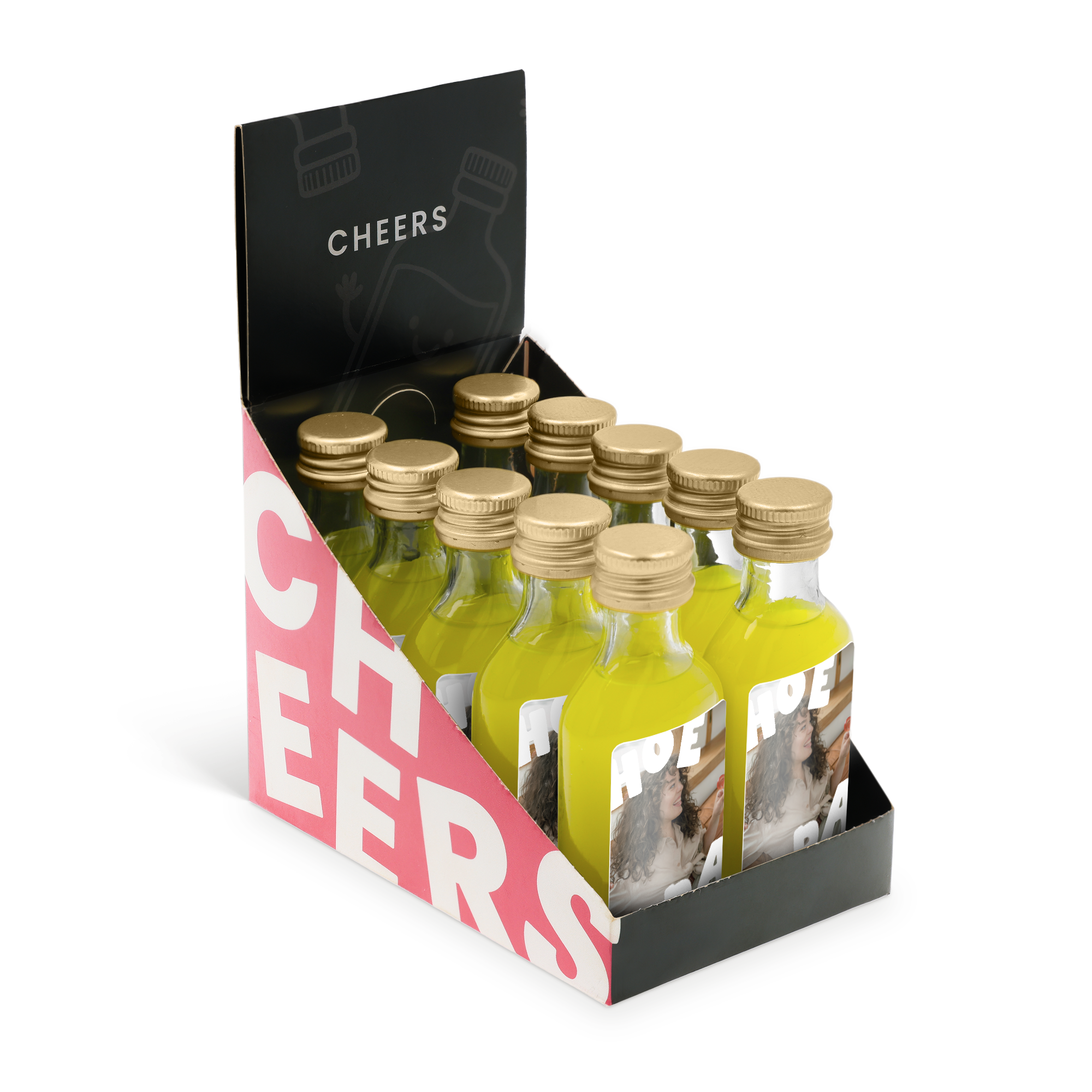 Mini Limoncello personaliseren - 10 stuks