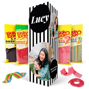 Cutie cadou personalizată pentru dulciuri
