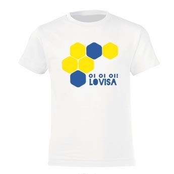 VM-t-shirt - Barn - Vit - 2 år