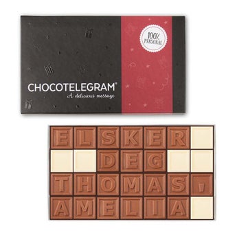 Sjokolade telegram - 14 tegn