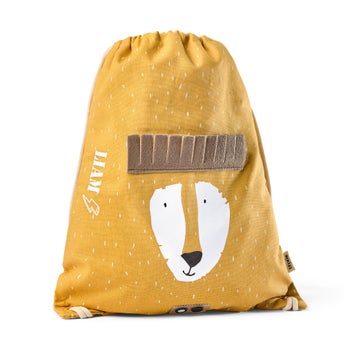 Personalised drawstring bag