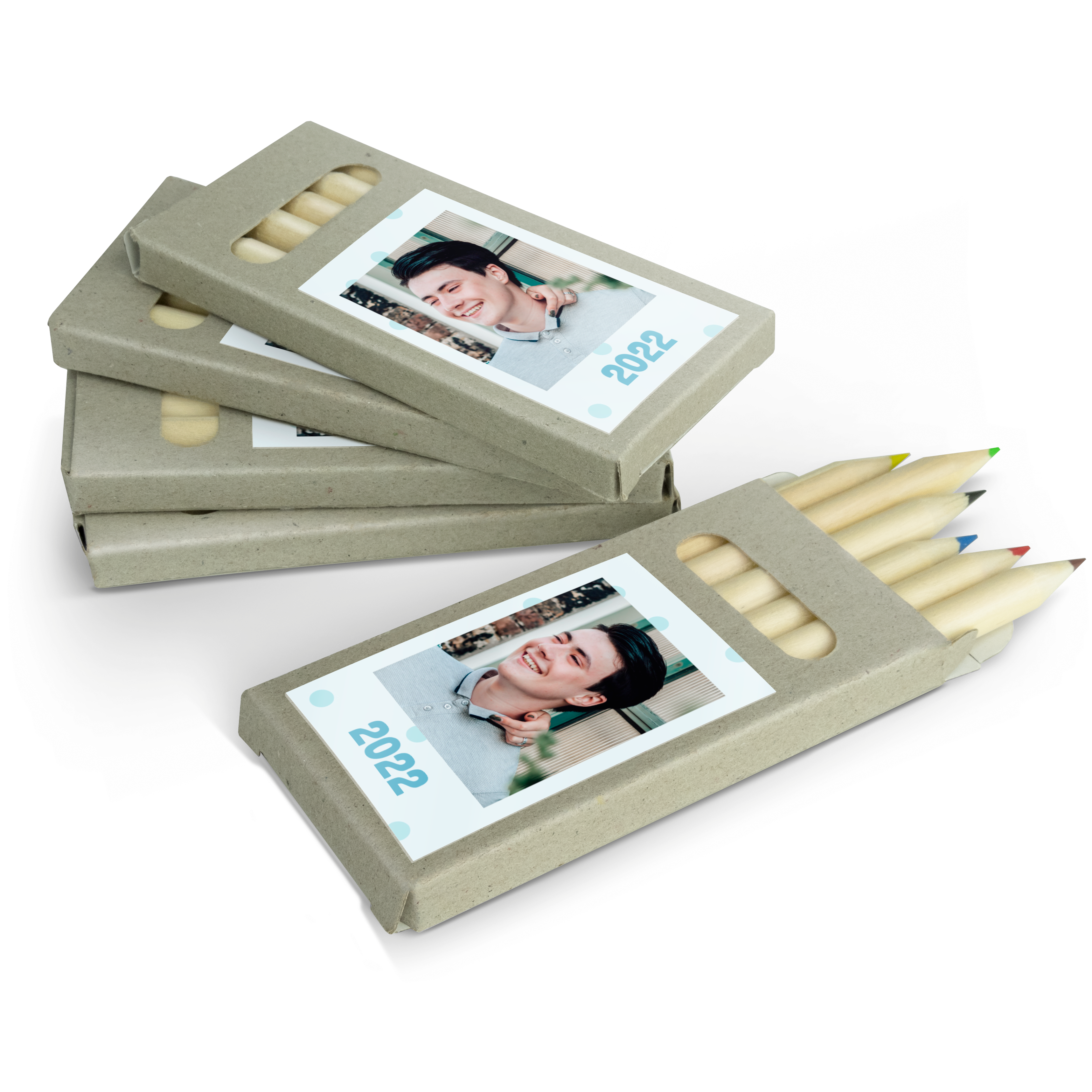 Personalised favours - Colouring pencils - 20 pcs
