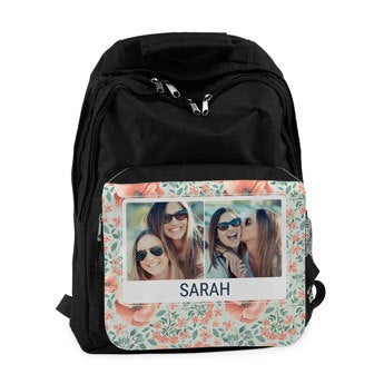 Personalised backpack - Black