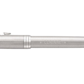  Stylo à plume Parker Sonnet personnalisé - Droitier (argent)