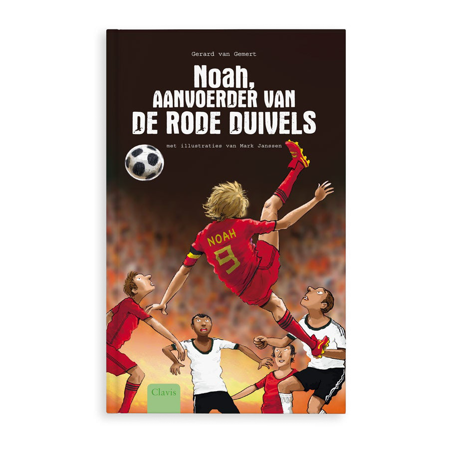 EK 2021 Boek met naam - Aanvoerder van de Rode Duivels