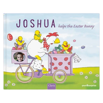 Personalised book – Helping the Easter Bunny - Hardcover