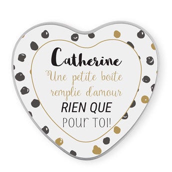 Boîte à souvenirs - Coeur 