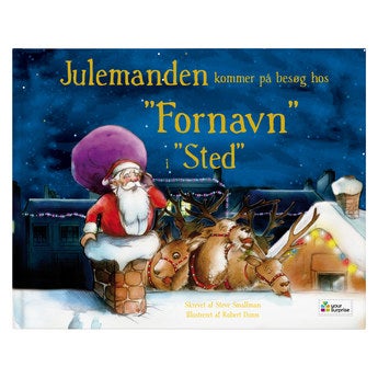 Bog med navn - Santa kommer