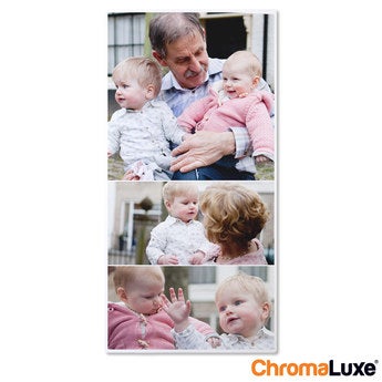 Chromaluxe Aluminium photo - White - 30x60 cm