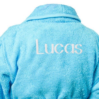 Children's Bathrobe – Blue (110-116)