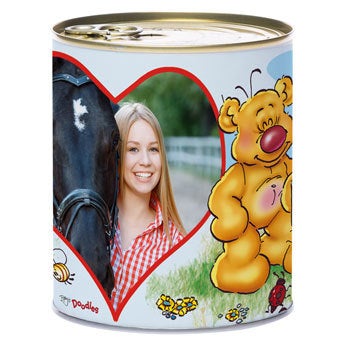 Doodles tin af slik - påskeæg