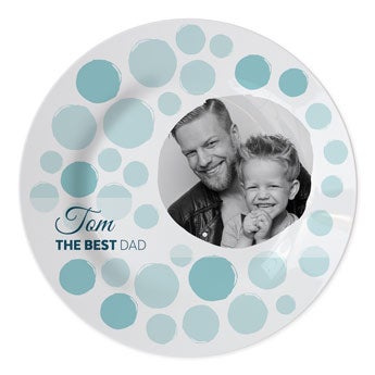 Father's Day plate