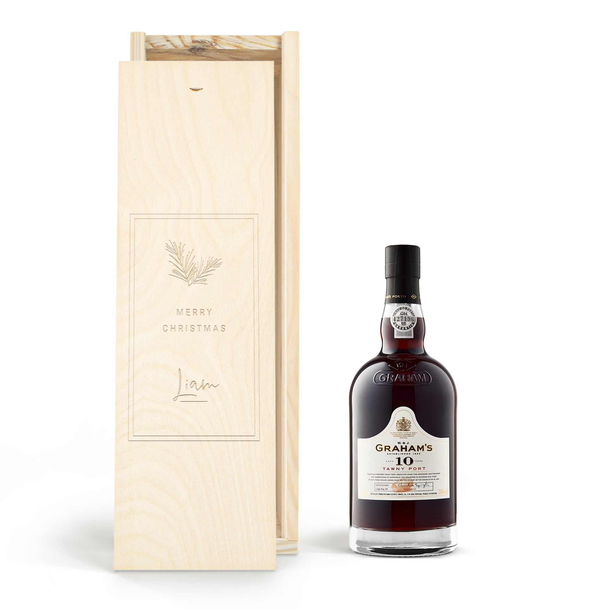 Personalizowane porto Graham's 10 Years Cask Matured