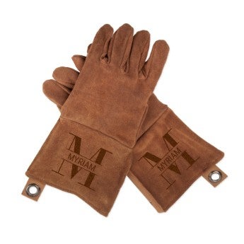 Gants de barbecue en cuir