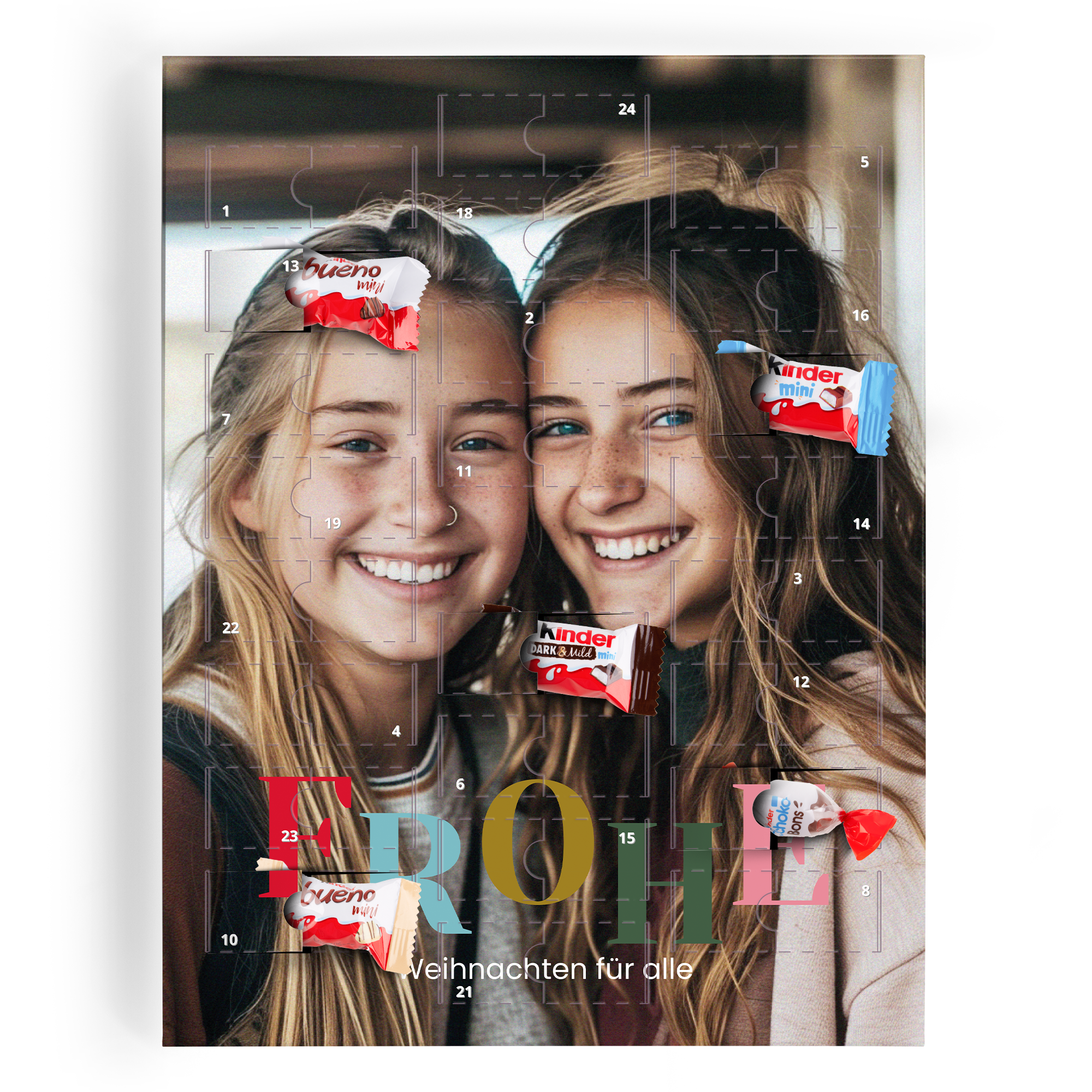 kinderschokolade adventskalender