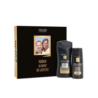 Axe geschenkset - Bodywash & deodorant - Gold