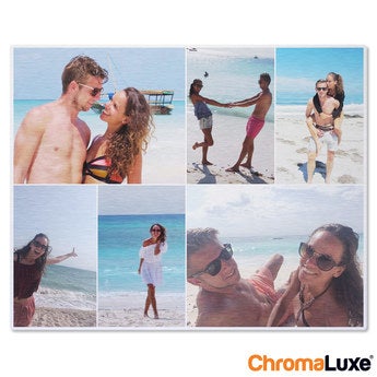 Chromaluxe Aluminium photo - Brushed - 50x40cm