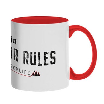 Caneca da foto - vermelho