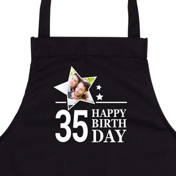 Birthday apron