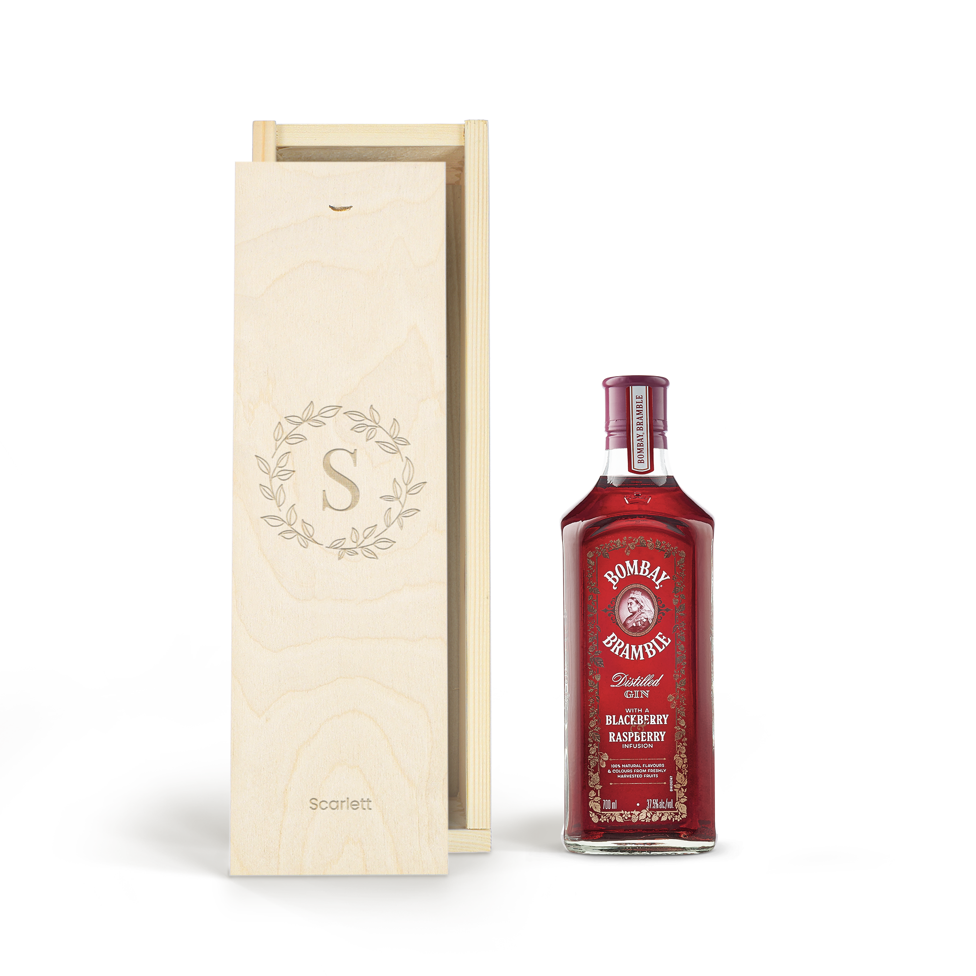 Gin Bombay Bramble - Coffret gravé