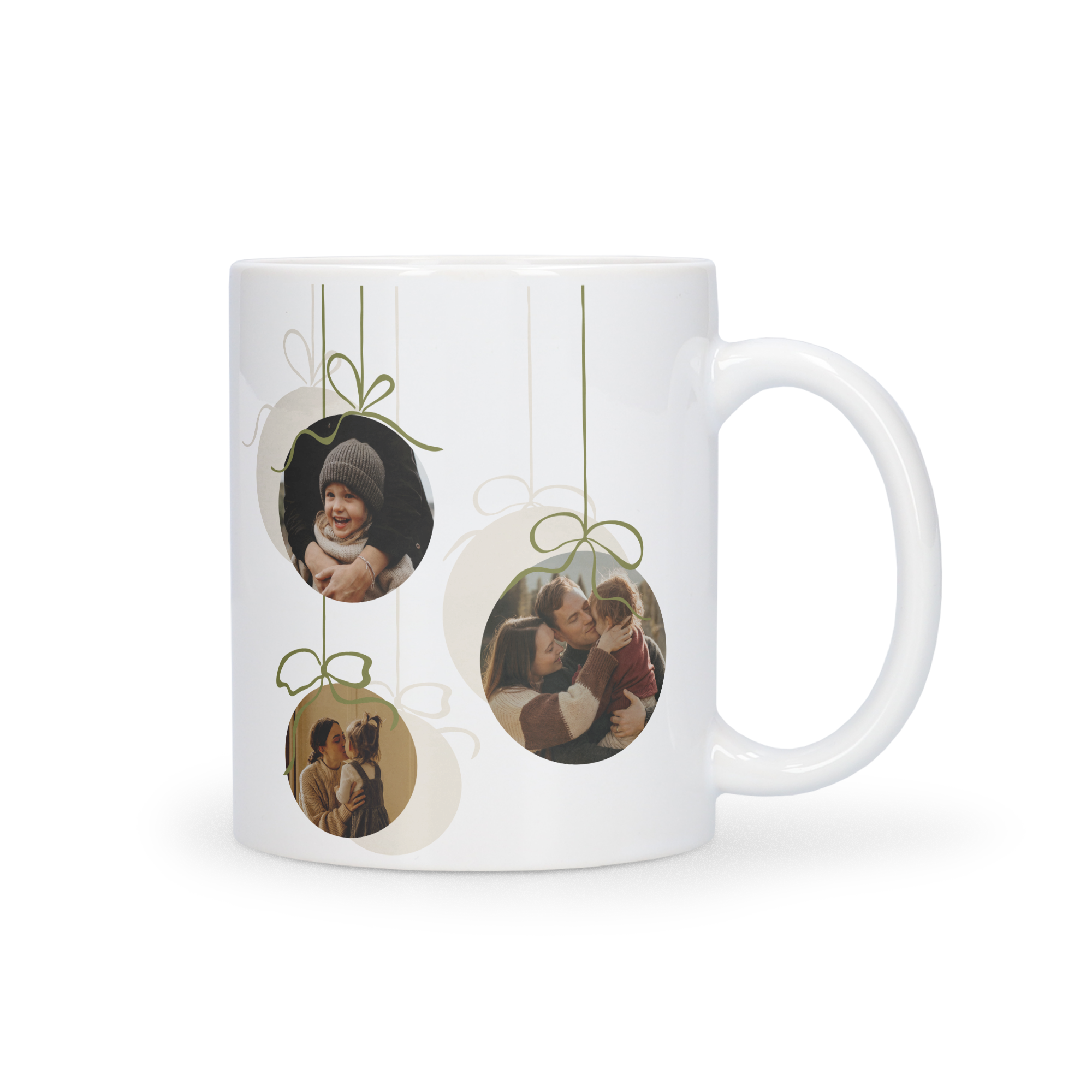 Tasse mit Foto - Weiß